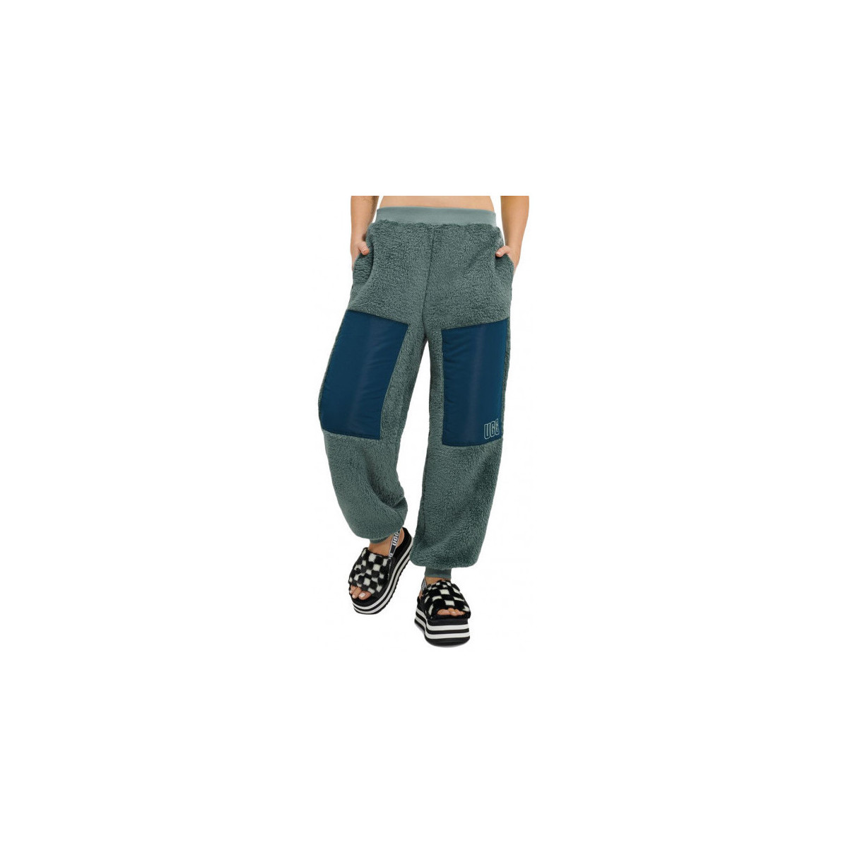 Vêtements Femme Pantalons de survêtement UGG Jogging  ORRIN SHERPA Vert