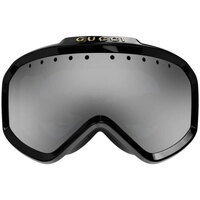 Montres & Bijoux Lunettes de soleil Sweatpants Gucci Occhiali da Sole  Maschera da Sci e Snowboard GG1210S 001 Noir