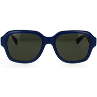 Gucci Eyewear aviator-frame tinted sunglasses Homme Lunettes de soleil Gucci Occhiali da Sole  GG1174S 004 Bleu