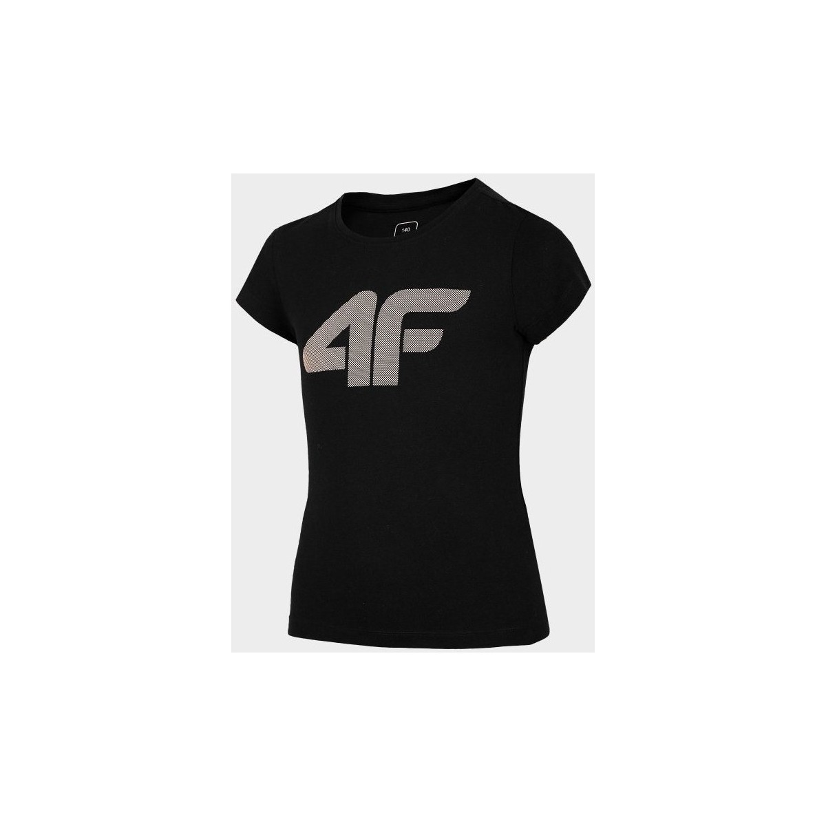 Vêtements Fille T-shirts manches courtes 4F JTSD005 Noir
