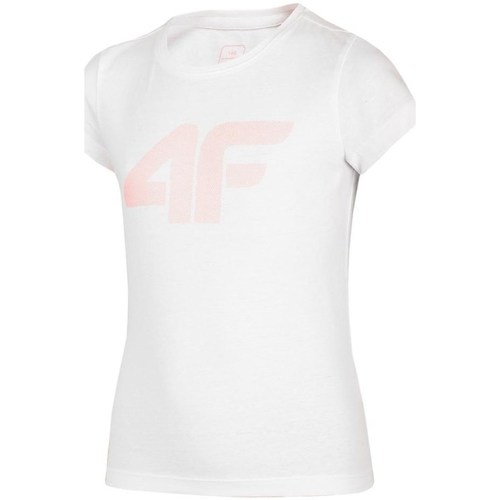 Vêtements Fille Effacer les critères 4F JTSD005 Blanc