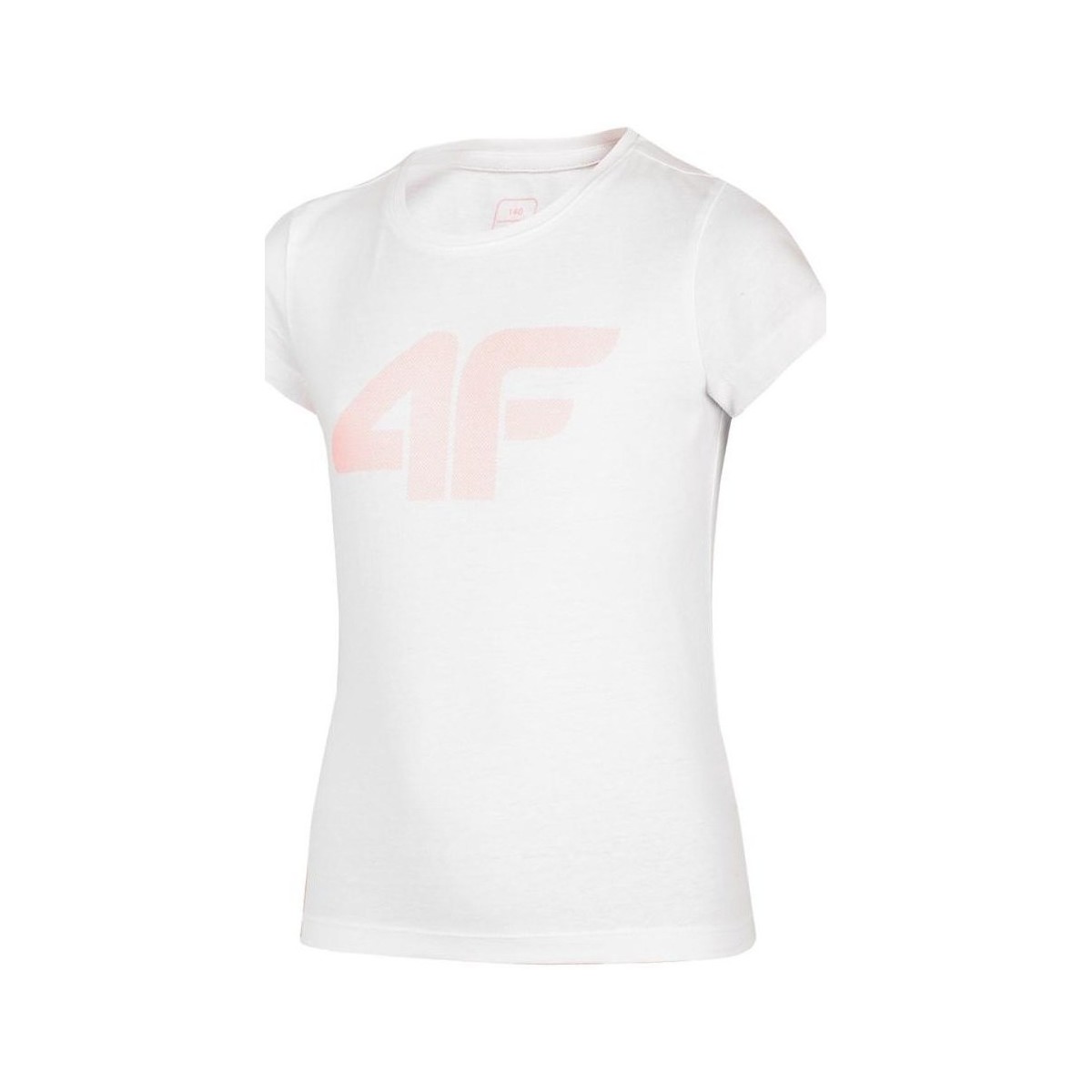 Vêtements Fille T-shirts manches courtes 4F JTSD005 Blanc