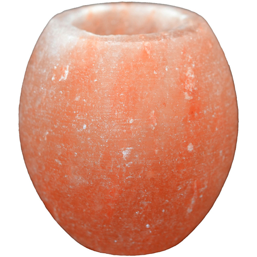 Maison & Déco Vases / caches pots dintérieur Signes Grimalt Bougeoir en sel de l´Himalaya Orange