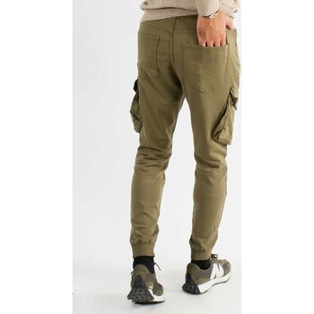 Hollyghost Pantalon cargo multi-poches kaki Kaki