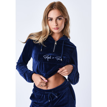 Vêtements Femme Sweats Project X Paris Hoodie F222139 Bleu nuit