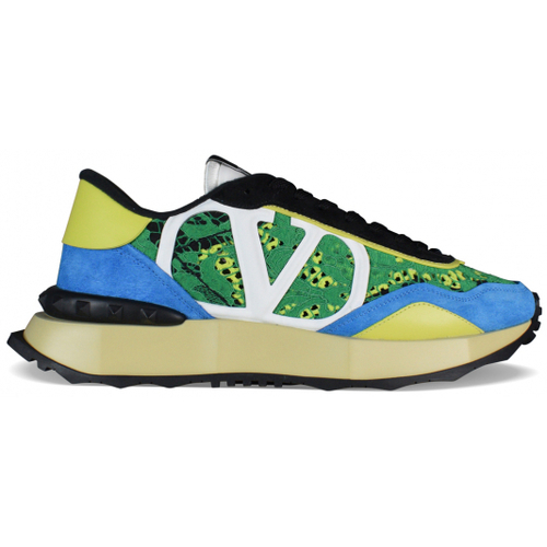Chaussures Homme Baskets mode WQ0B0C60 Valentino Baskets Lacerunner Vert