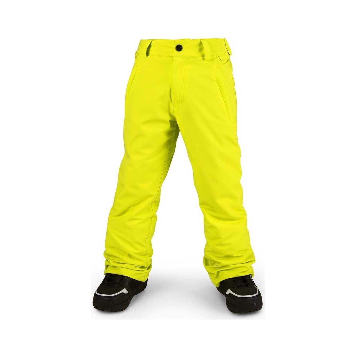 Vêtements Enfant Pantalons Volcom Boys Explorer Insulated Snowboard Pant LIM Jaune