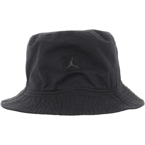 Accessoires textile Chapeaux pegasus Nike Jordan bucket jm washed cap Noir
