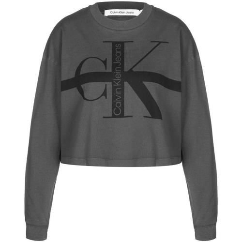 Vêtements Femme Sweats Calvin Klein Jeans track Gris