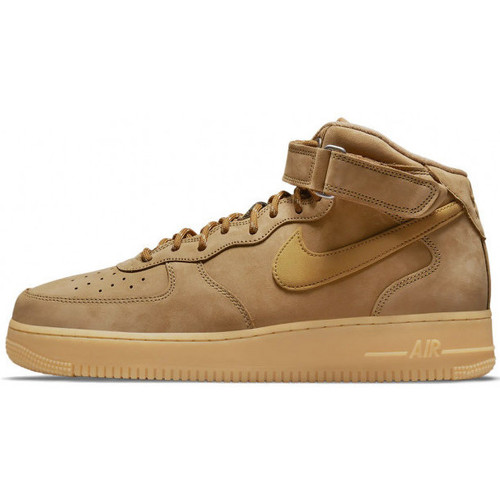 Chaussures Homme Baskets montantes Nike cmft Air Force 1 Mid '07 Marron