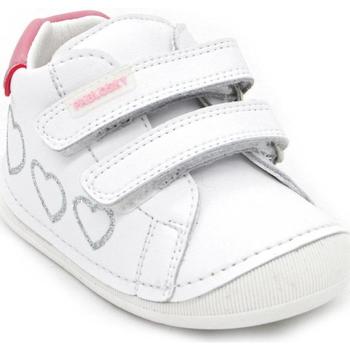 Chaussures Fille Baskets mode Pablosky  Blanc