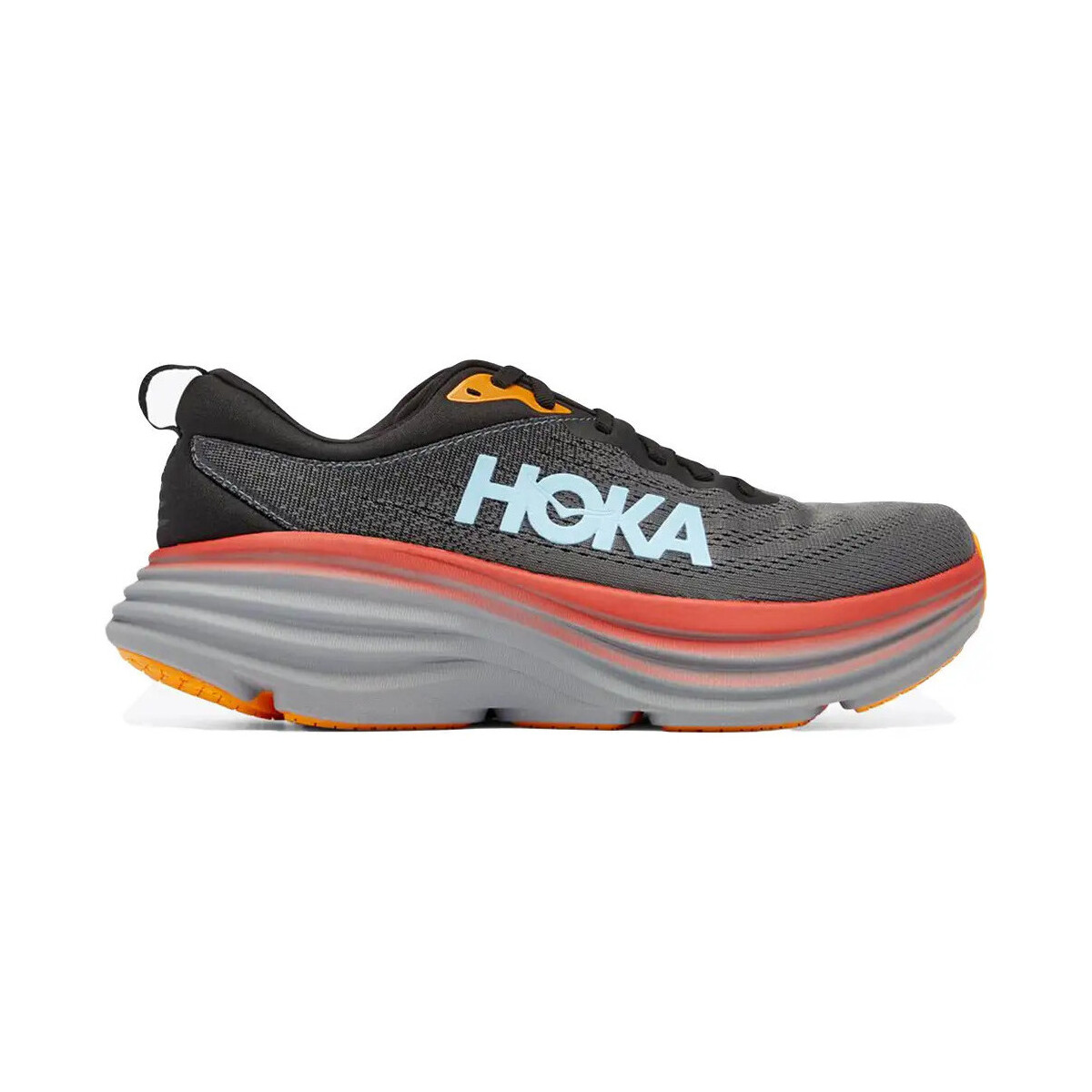 Chaussures Homme Baskets mode Hoka one one Bondi 8 Gris
