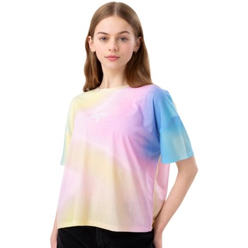 Vêtements Fille T-shirts manches longues Hype Hippy Multicolore