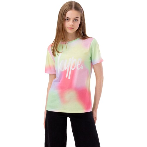 Vêtements Fille T-shirts manches longues Hype  Multicolore