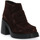 Chaussures Femme Low boots Vagabond Shoemakers BROOKE COW SUEDE ESPRESSO Marron