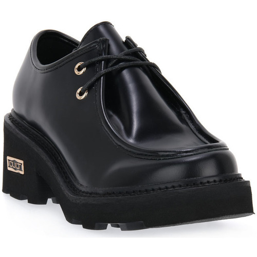 Chaussures Femme Bottes Cult GRACE 3544 LOW W LEATHER BLACK Noir
