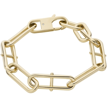 Montre En Acier Et Crystal Femme Bracelets Fossil Bracelet  Heritage D-Link Jaune