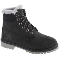 Chaussures Enfant Baskets montantes Timberland Premium 6 IN WP Shearling Boot JR Noir