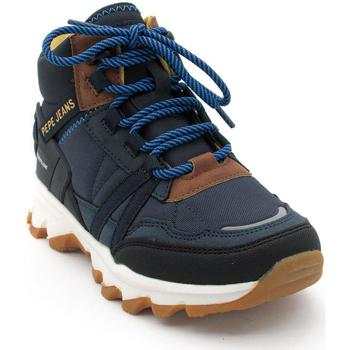 Chaussures Fille Baskets mode Pepe JEANS jean  Bleu