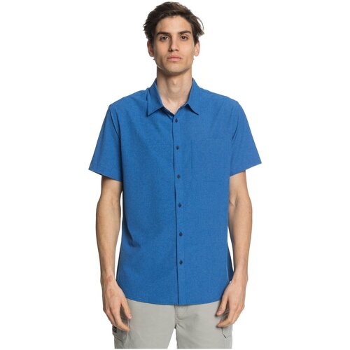 Vêtements Homme Chemises manches courtes Quiksilver Waterman Tech Tides Bleu