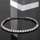 Montres & Bijoux Homme Bracelets Sector Bracelet en acier et cristal Gris