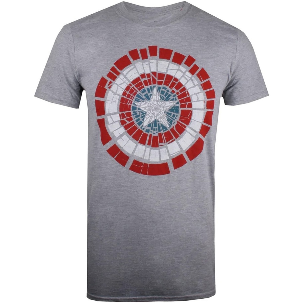 Vêtements Homme T-shirts manches longues Captain America TV1661 Gris