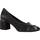 Chaussures Femme Escarpins Stonefly BRIDGET 2 PATENT/GOAT SUEDE Gris