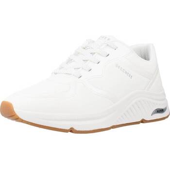 Chaussures Femme Baskets mode Skechers ARCH FIT S-MILES- MILE MAKE Blanc