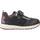 Chaussures Fille Baskets basses Geox B ALBEN GIRL A Gris