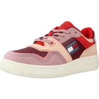 Chaussures Femme Baskets mode Tommy Jeans LOW NUBUK Multicolore