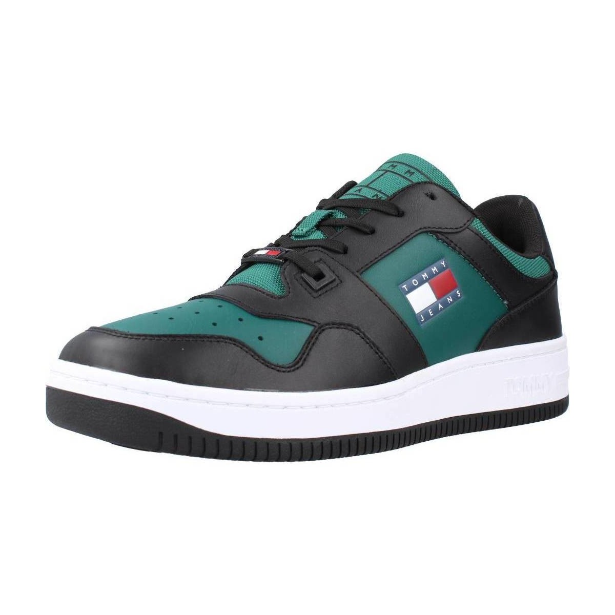 Chaussures Homme Baskets mode Tommy Jeans SEASONAL BAS Vert