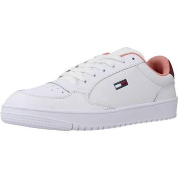Chaussures Femme Baskets mode Tommy Jeans COURT CUPSOL Blanc