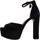 Chaussures Femme Sandales et Nu-pieds Kurt Geiger London SHOREDITCH HIGH PLATFOR Noir
