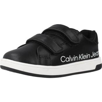 Chaussures Garçon Baskets basses Calvin Klein Jeans V1X980325 Noir