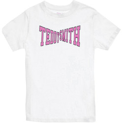 Vêtements Enfant T-shirts manches courtes Teddy Smith 51006380D Blanc