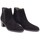 Chaussures Femme Bottines Adige pauline boots talon zippée femme Noir