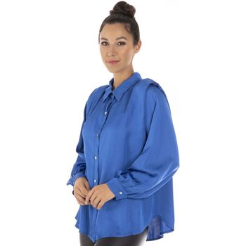 Vêtements Femme Chemises / Chemisiers Gerard Pasquier Chemisier chemise CHARLOTTE Bleu