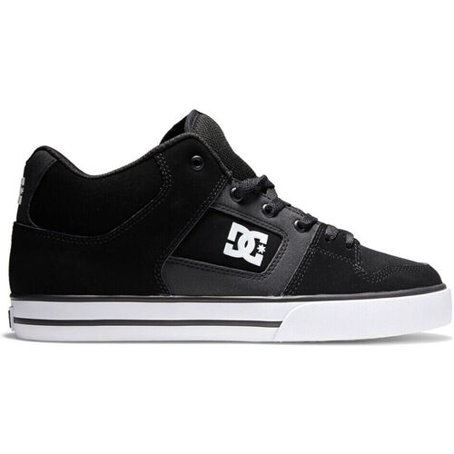 Chaussures Homme Baskets mode DC Shoes Pure mid ADYS400082 BLACK/GREY/RED (BYR) Noir