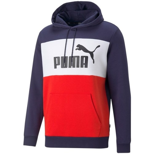 Vêtements Homme Sweats Puma Essentials Rouge, Bleu marine