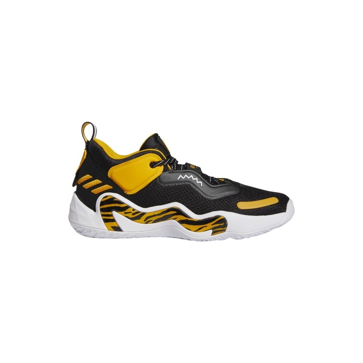 Chaussures Basketball adidas Originals D.O.N. Issue 3 Noir