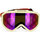 Montres & Bijoux Lunettes de soleil Gucci Occhiali da Sole  Maschera da Sci e Snowboard GG1210S 002 Orange