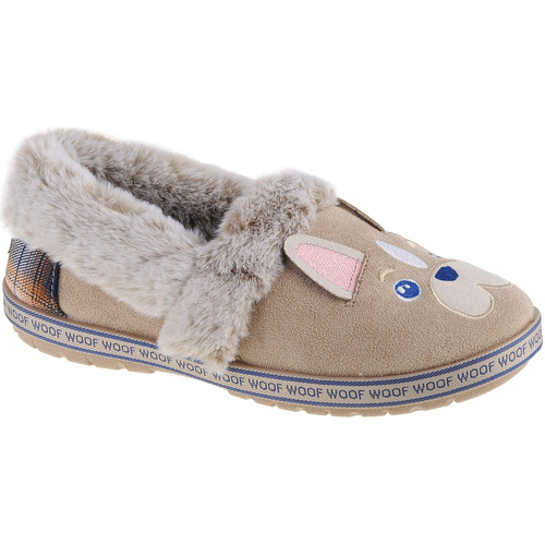 Chaussures Femme Chaussons Skechers Too Cozy Beige