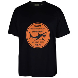 Vêtements Homme T-shirts & Polos Burberry polo T-shirt Noir