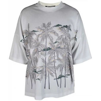 Vêtements Homme HOODIE M67664 128 Palm Angels T-shirt Blanc
