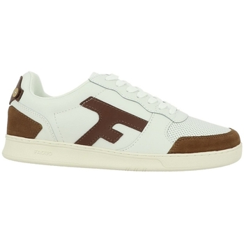 Chaussures Homme Baskets mode Faguo HAZEL  LEATHER SUEDE Blanc