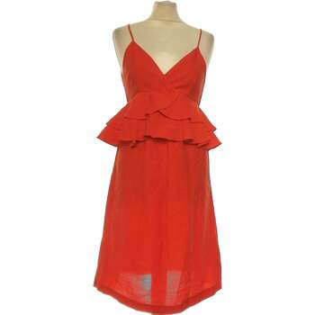 robe mango  robe mi-longue  34 - t0 - xs rouge 
