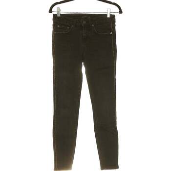 jeans zara  jean slim femme  36 - t1 - s noir 