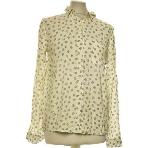Pull And Bear chemise 36 - T1 - S Beige Beige - Vêtements Chemises /  Chemisiers Femme 6,00 €