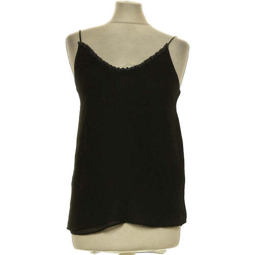Vêtements Femme Trendyol Polka Print Midi Dress With High Neck And Sheer Hem Detail Zara débardeur  34 - T0 - XS Noir Noir