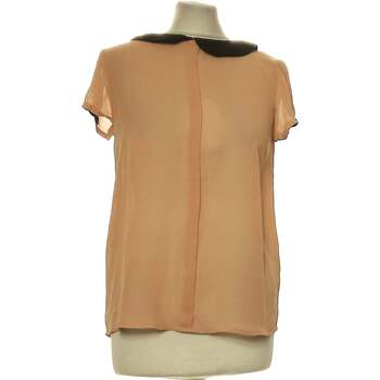 Vêtements Femme Sun & Shadow Zara top manches courtes  38 - T2 - M Orange Orange